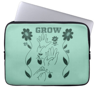 Grow - ASL Design Laptop Sleeve