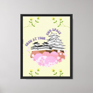 Grow at your own pace (Wall Canvas Print