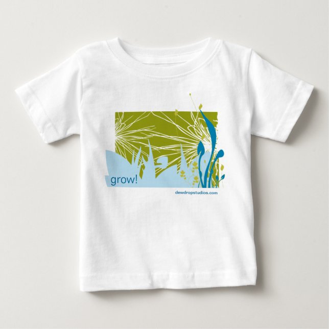 grow baby, grow! baby T-Shirt (Front)