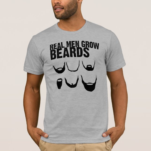 GROW BEARDS T-Shirt (Front)