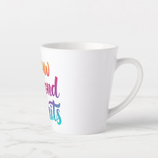 Grow Beyond Limits – Colorful Motivational  Latte Mug
