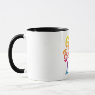 Grow Beyond Limits Quote – Gradient Motivational Mug