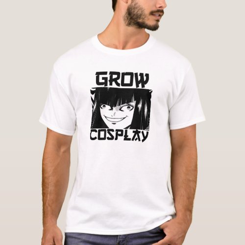Grow  Cosplay  ANIME GARDENING  T_Shirt