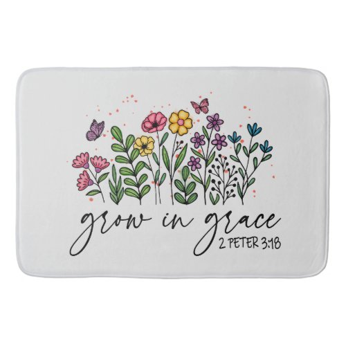 Grow in Grace Bath Mat