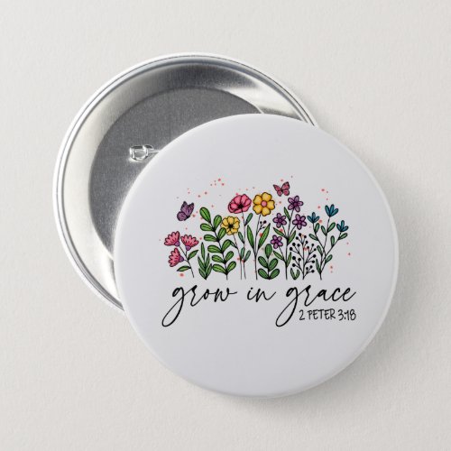 Grow in Grace Button
