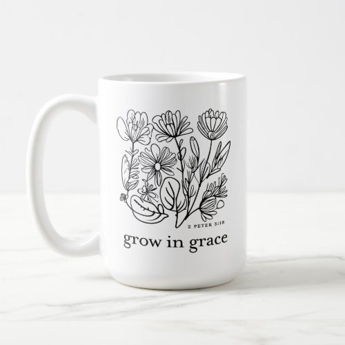 Grow In Grace Coffee Mug