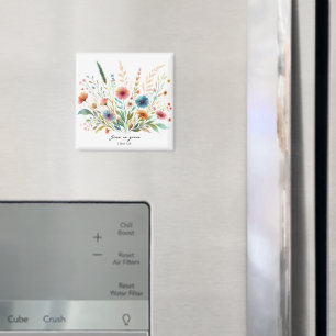 Grow in Grace floral Magnet