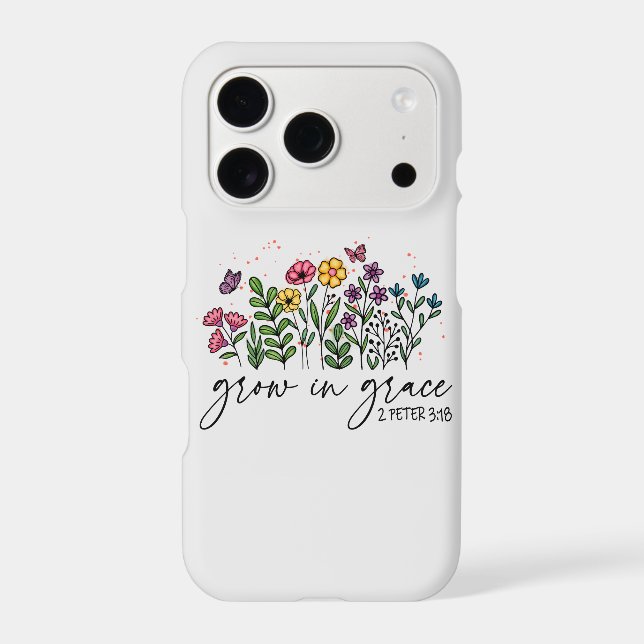 Grow in Grace Iphone Case (Back)