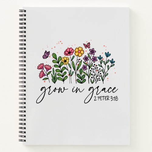 Grow in Grace Notebook