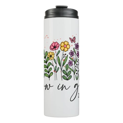 Grow in Grace Thermal Tumbler