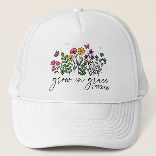 Grow in Grace Trucker Hat