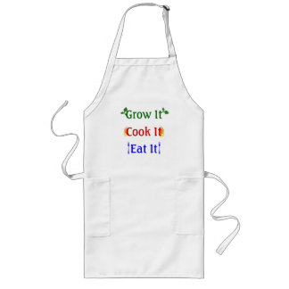 Grow it, Cook it, Eat it Long Apron