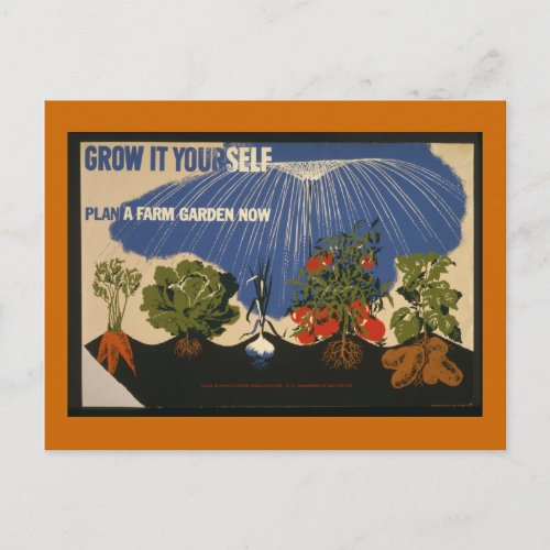 Grow It Yourself Postcard