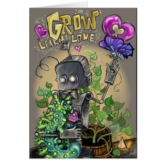 Grow Learn Love Smooshie and Bloop (Front)