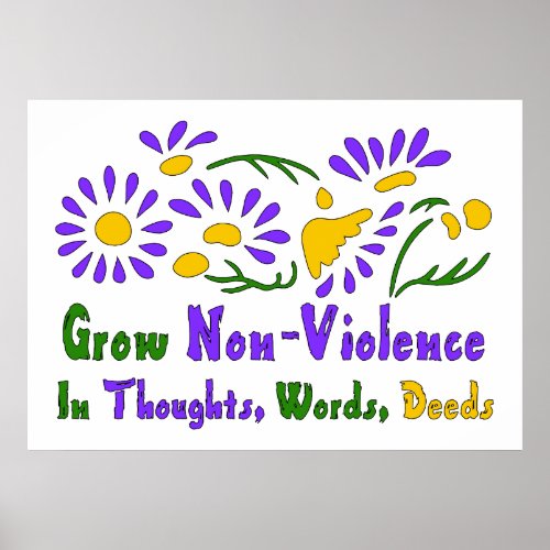 Grow Non_Violence Poster