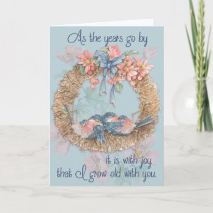 Grow Old with You - Greeting Card