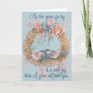 Grow Old with You - Greeting Card