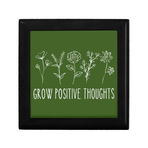 Grow Positive Thoughts Aesthetic Gift Box