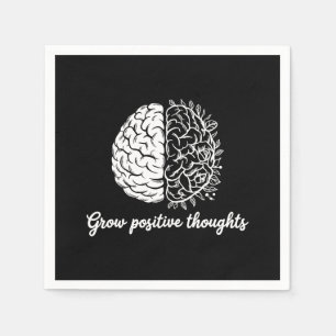 Grow Positive Thoughts – Inspirational Napkins