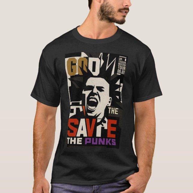 Grow The Punks: Rebel Yell T-Shirt (Front)