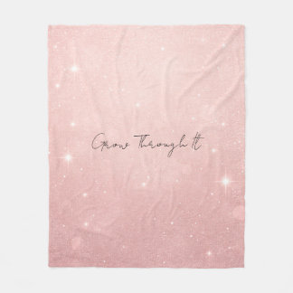 Grow Through it Fleece Blanket