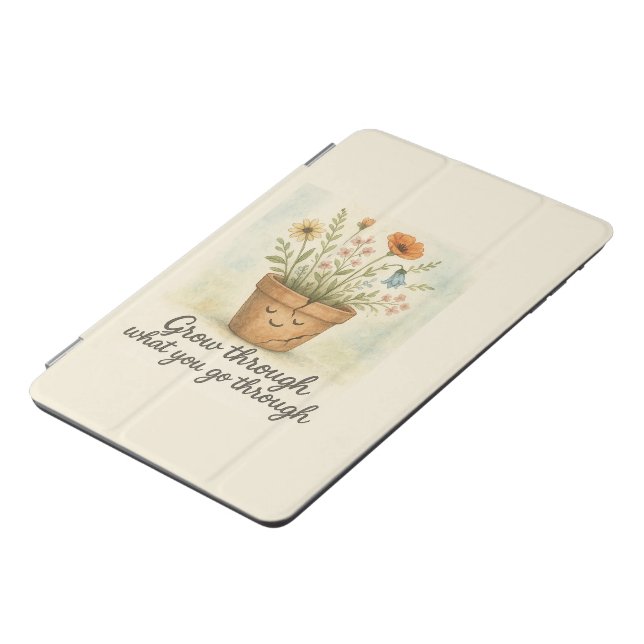 Grow Through What You Go Through iPad Mini Cover (Side)