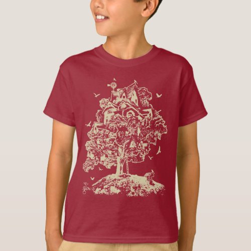 Grow Up Treehouse Shirt for Kids