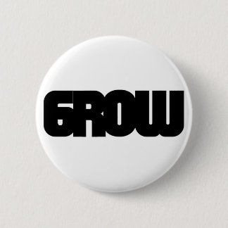 Grow Visuals - Growvisuals Logo Pinback Button