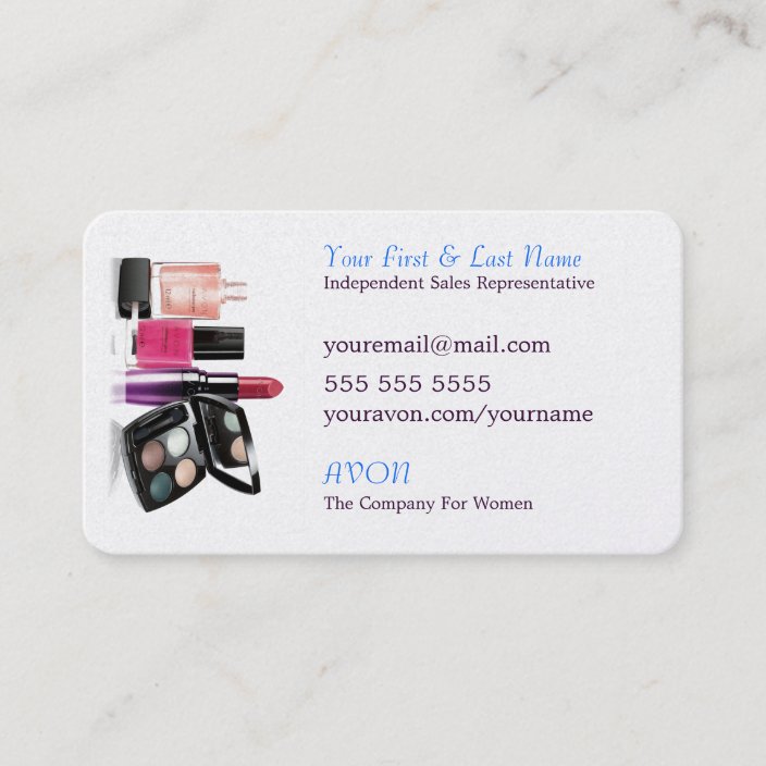 Grow With Avon Business Card Zazzle Com