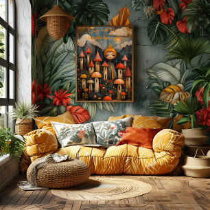 Grow with Grace - Inspiring Children's Poster