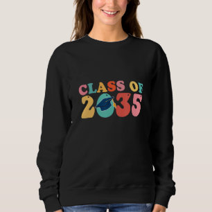 Grow With Me Class Of 2035 Graduation Preschool Sweatshirt