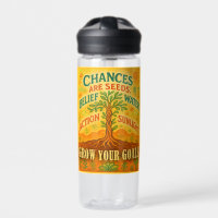 Grow Your Goals Water Bottle