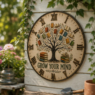 Grow Your Mind Book Reading Teacher Gift Sign
