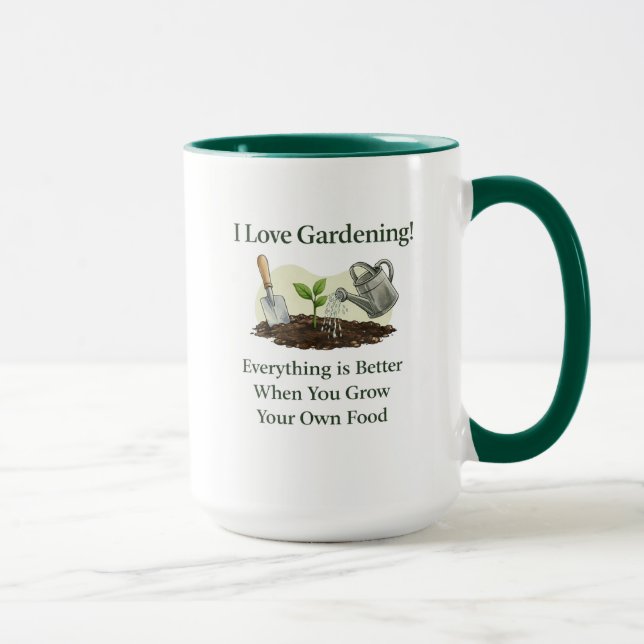  Grow Your Own Food  Mug (Right)