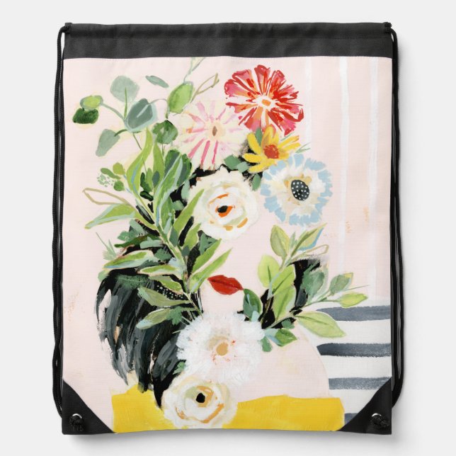 Grow Your Own Way Drawstring Bag (Front)