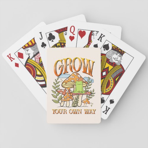 Grow Your Own Way Poker Cards