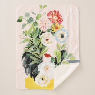 Grow Your Own Way Sherpa Blanket