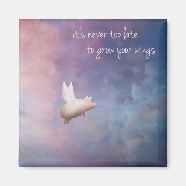 grow your wings magnet (Front)