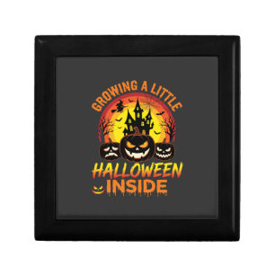 Growing a Little Halloween Inside Haunted Pumpkin Gift Box