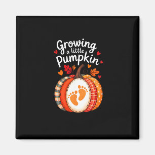 Growing A Little Pumpkin Maternity Pregnancy Thank Magnet