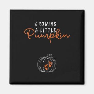 Growing A Little Pumpkin Pregnancy Announcement Th Magnet