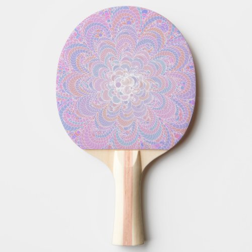Growing Circle - geometric pattern - Ping Pong Paddle
