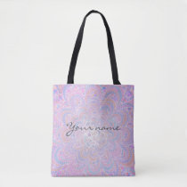 Growing Circle - geometric pattern - Tote Bag