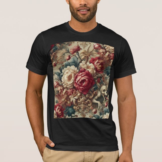 Growing Grotesque – Gothic Wearable Art T-Shirt (Front)