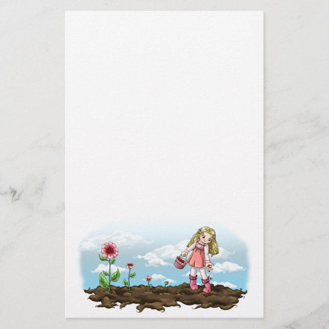 Growing Hearts Stationery (Front)