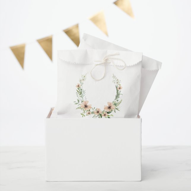 Growing like a weed, Delicate Botanical, Favor Bag (Party)