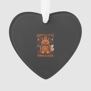 Growing Little Pumpkin Inside Halloween Pumpkins G Ornament