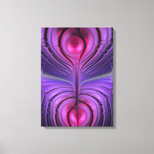 Growing Love Artistic fractal wallart Canvas Print