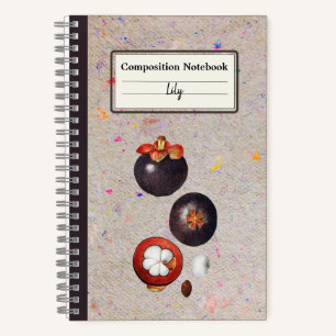 Growing Mangosteen Personalized Composition Notebook