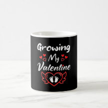 Growing My Valentine - Cute Pregnancy Announcement